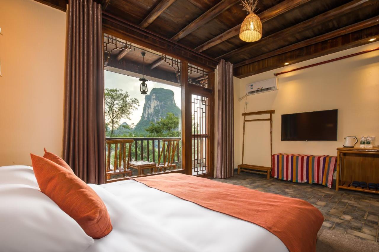 Yangshuo River Lodge Hotel-Free Pick Up From Yangshuo Area Over Three Nights 외부 사진