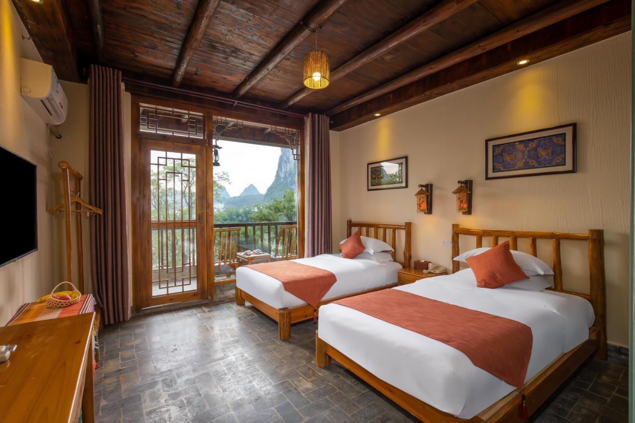 Yangshuo River Lodge Hotel-Free Pick Up From Yangshuo Area Over Three Nights 외부 사진