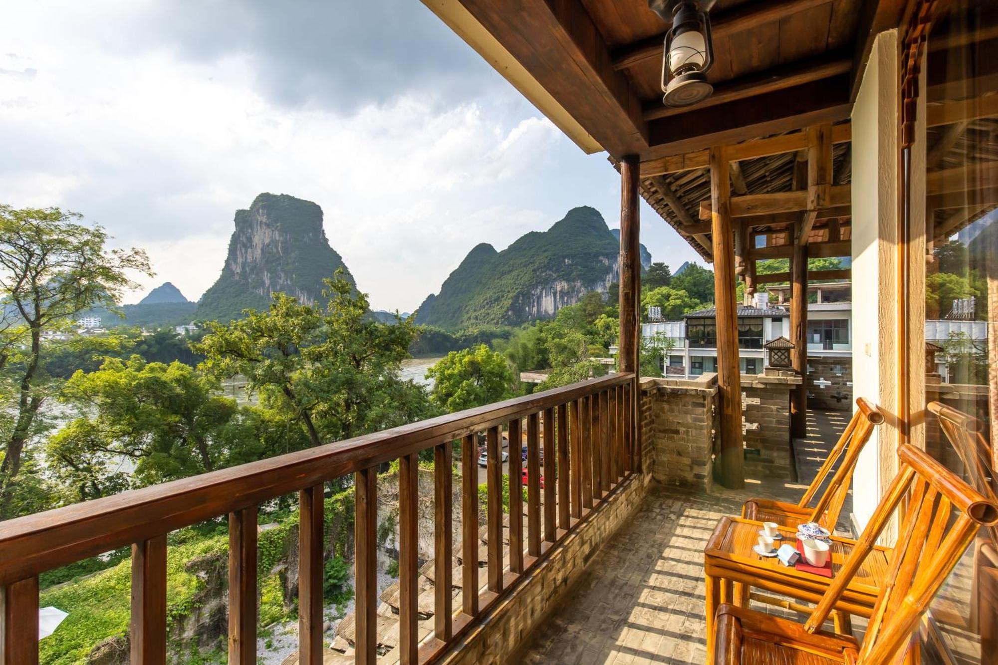 Yangshuo River Lodge Hotel-Free Pick Up From Yangshuo Area Over Three Nights 외부 사진
